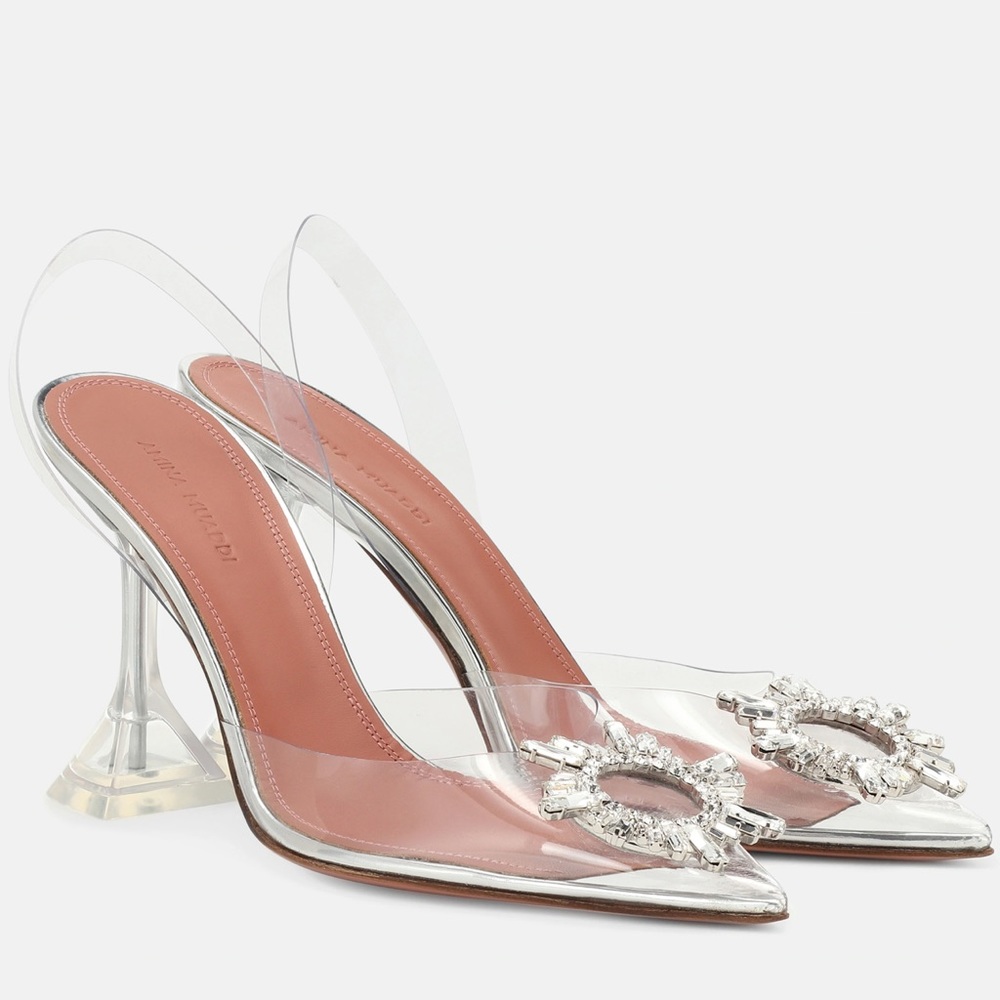 SOLD! AMINA MUADDI BEGUM PVC SLINGBACK
